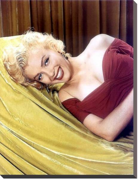 Постер Monroe, Marilyn 100 с типом исполнения На холсте без рамы