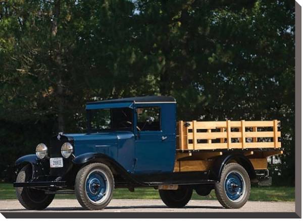 Постер Chevrolet Universal 1-ton Stake Truck '1930 с типом исполнения На холсте без рамы