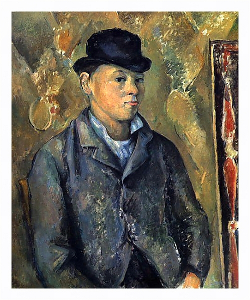 Постер Портрет сына с типом исполнения На холсте в раме в багетной раме 221-03