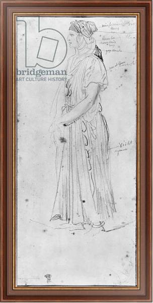 Постер Moorish woman 2 с типом исполнения На холсте в раме в багетной раме 35-M719P-83