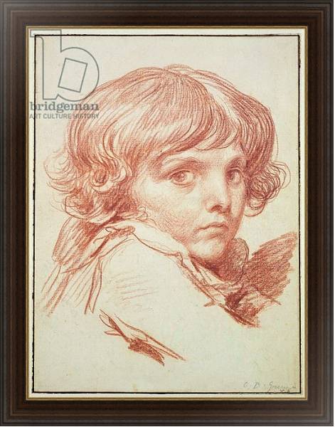 Постер Portrait of a Young Boy с типом исполнения На холсте в раме в багетной раме 1.023.151