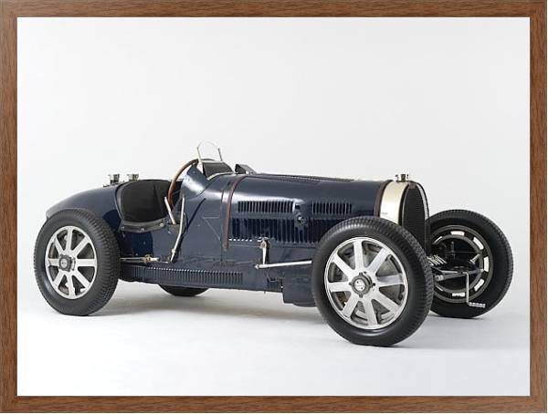 Постер Bugatti Type 51 Grand Prix Racing Car '1931–34 с типом исполнения На холсте в раме в багетной раме 1727.4310