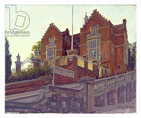 Постер The Old Schools, Harrow с типом исполнения На холсте в раме в багетной раме 221-03