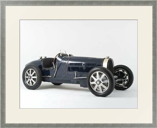 Постер Bugatti Type 51 Grand Prix Racing Car '1931–34 с типом исполнения Под стеклом в багетной раме 1727.2510
