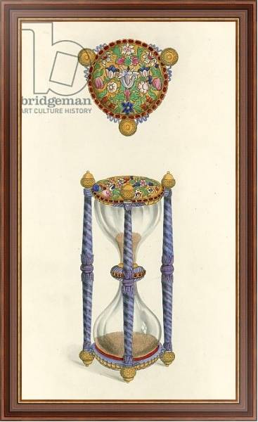 Постер An Hour Glass, mid 17th century с типом исполнения На холсте в раме в багетной раме 35-M719P-83