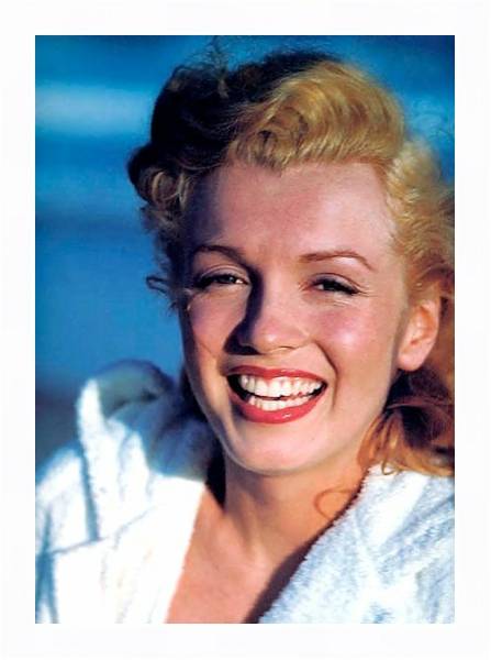 Постер Monroe, Marilyn 34 с типом исполнения На холсте в раме в багетной раме 221-03