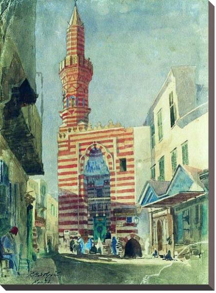 Постер Каир. Около 1867 с типом исполнения На холсте без рамы