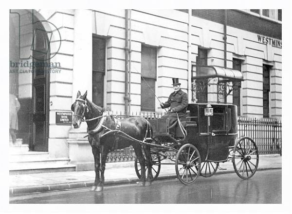 Постер Single-Horsed Carriage с типом исполнения На холсте в раме в багетной раме 221-03