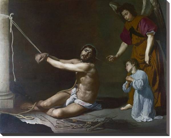 Постер Христос 2 с типом исполнения На холсте без рамы