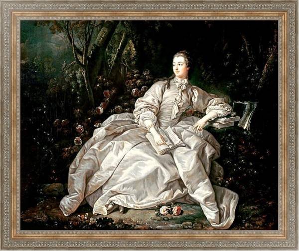 Постер Madame de Pompadour с типом исполнения На холсте в раме в багетной раме 484.M48.310