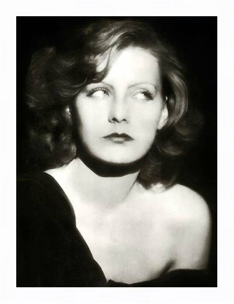 Постер Garbo, Greta 3 с типом исполнения На холсте в раме в багетной раме 221-03