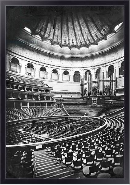 Постер The Royal Albert Hall, London, c.1880's 2 с типом исполнения На холсте в раме в багетной раме 221-01
