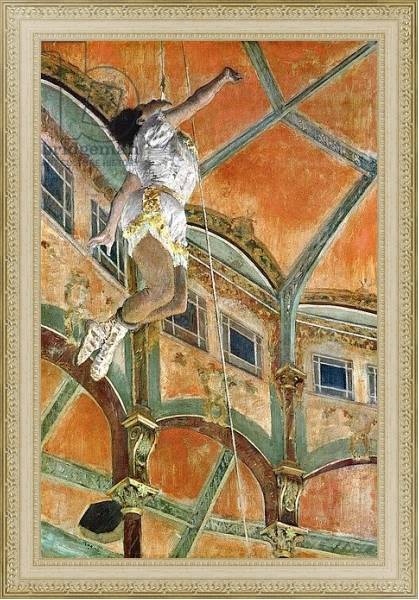Постер Miss La la at the Cirque Fernando, 1879 с типом исполнения На холсте в раме в багетной раме 484.M48.725