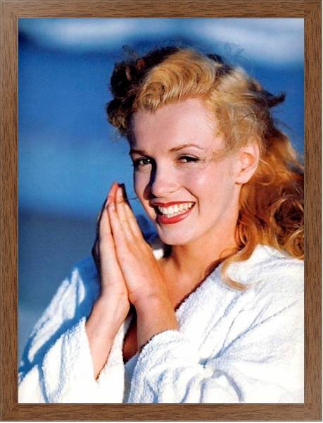 Постер Monroe, Marilyn 39 с типом исполнения На холсте в раме в багетной раме 1727.4310