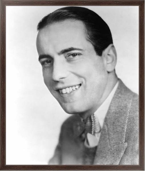 Постер Bogart, Humphrey 2 с типом исполнения На холсте в раме в багетной раме 221-02