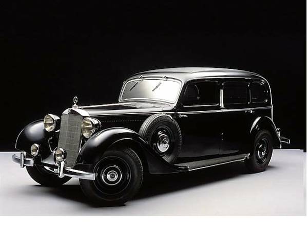Постер Mercedes-Benz 260D Pullman Limousine (W138) '1936–40 с типом исполнения На холсте без рамы