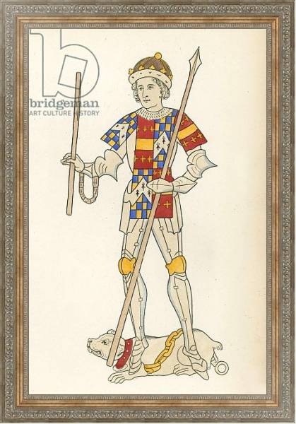 Постер Henry Beauchamp, Duke of Warwick, 1483-85 с типом исполнения На холсте в раме в багетной раме 484.M48.310
