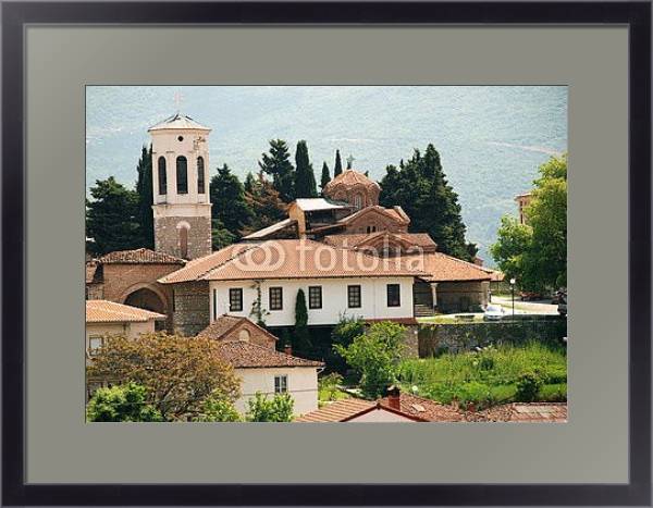 Постер Македония. Охрид с типом исполнения Под стеклом в багетной раме 221-01