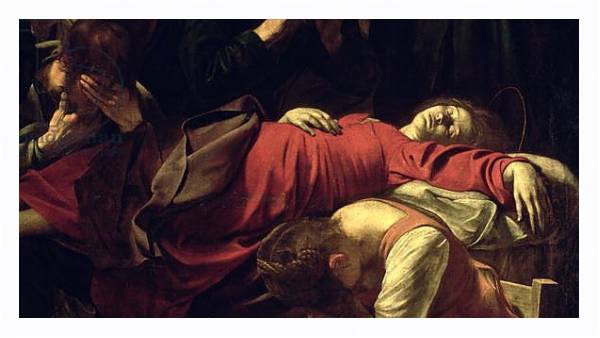 Постер The Death of the Virgin, 1605-06 2 с типом исполнения На холсте в раме в багетной раме 221-03