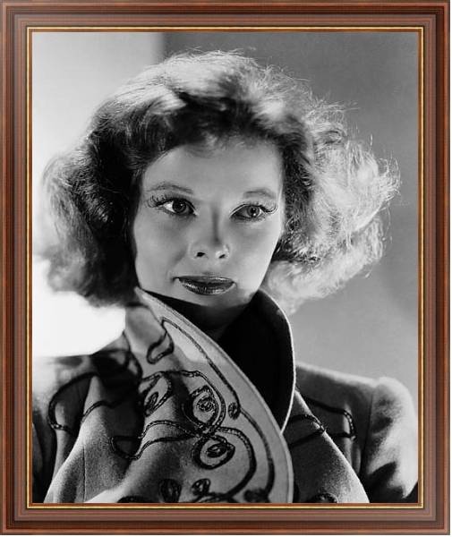 Постер Hepburn, Katharine 17 с типом исполнения На холсте в раме в багетной раме 35-M719P-83