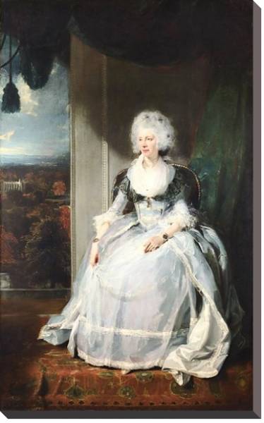 Постер Королева Шарлотта с типом исполнения На холсте без рамы