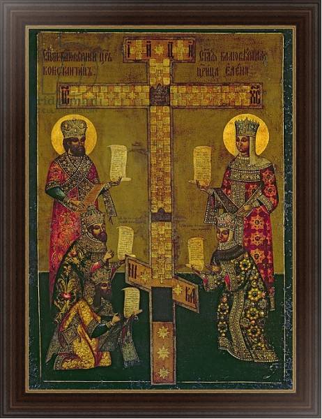 Постер St. Constantine and St. Helena с типом исполнения На холсте в раме в багетной раме 1.023.151