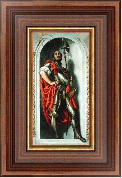 Постер St. Mennas, 1560 с типом исполнения На холсте в раме в багетной раме 35-M719P-83
