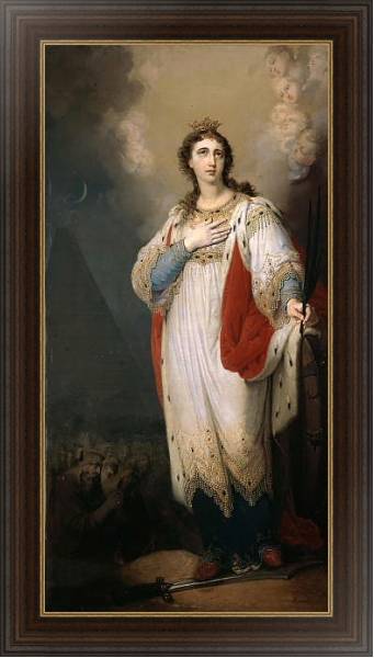 Постер Святая Екатерина с типом исполнения На холсте в раме в багетной раме 1.023.151