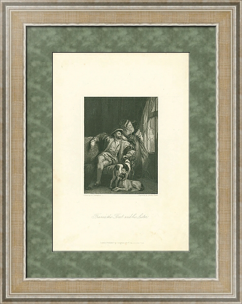 Постер Francis the First and His Sister 1 с типом исполнения Акварель в раме в багетной раме 485.M40.584