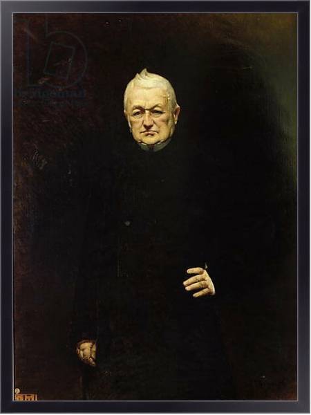 Постер Louis Adolphe Thiers, 1877 с типом исполнения На холсте в раме в багетной раме 221-01