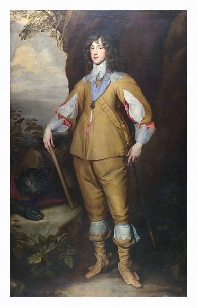Постер Принц Чарль Луи, граф Палатин с типом исполнения На холсте в раме в багетной раме 221-03