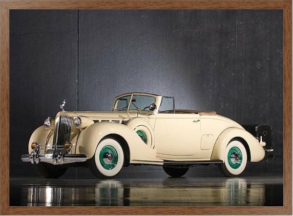Постер Packard Super Eight Convertible Coupe '1938 с типом исполнения На холсте в раме в багетной раме 1727.4310