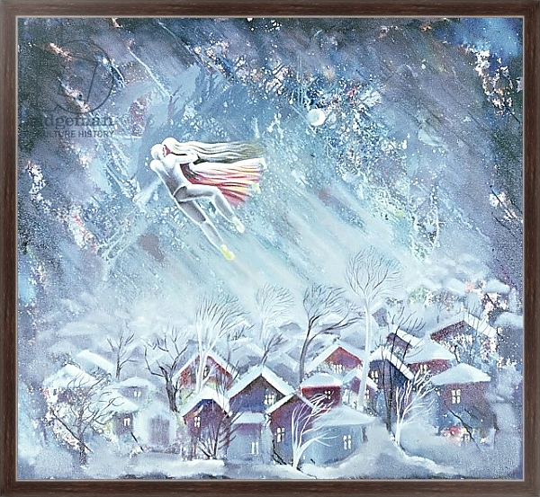 Постер Blue Dream, 1983 с типом исполнения На холсте в раме в багетной раме 221-02