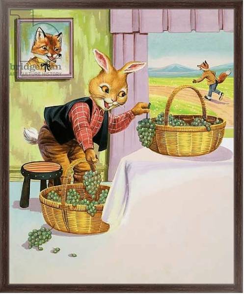 Постер Brer Rabbit 11 с типом исполнения На холсте в раме в багетной раме 221-02