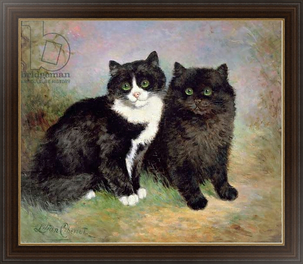 Постер A Pair of Pussy Cats с типом исполнения На холсте в раме в багетной раме 1.023.151