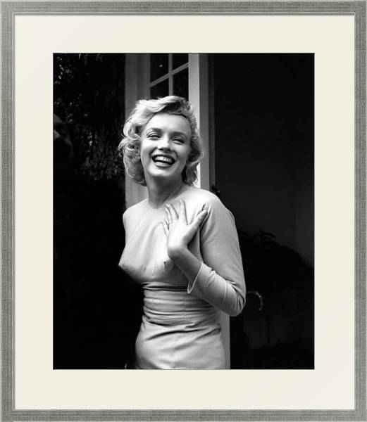 Постер Monroe, Marilyn 130 с типом исполнения Под стеклом в багетной раме 1727.2510