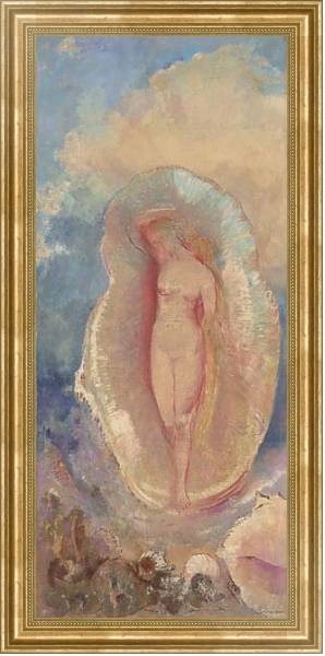 Постер The Birth of Venus с типом исполнения На холсте в раме в багетной раме NA033.1.051