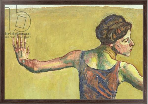 Постер Femme Joyeuse 2 с типом исполнения На холсте в раме в багетной раме 221-02