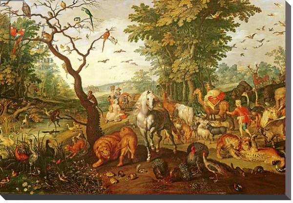 Постер Noah's Ark, after 1613 с типом исполнения На холсте без рамы