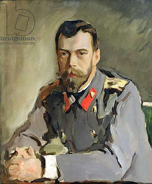 Постер Portrait of Nicholas II, 1900 1 с типом исполнения На холсте без рамы