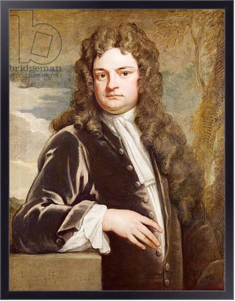 Постер Portrait of Sir Richard Steele 1711 с типом исполнения На холсте в раме в багетной раме 221-01