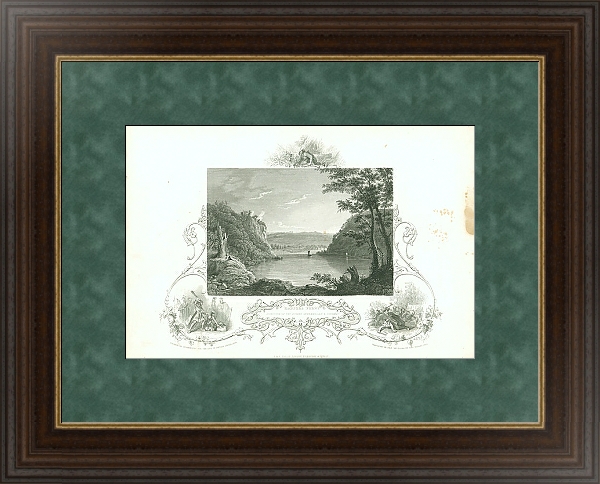 Постер Harpers Ferry с типом исполнения С оформлением в багетной раме 1.023.151