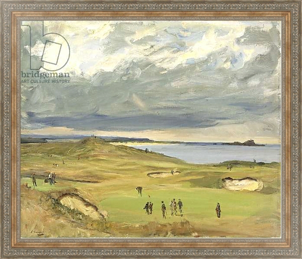 Постер The Golf Links, North Berwick, 1919 с типом исполнения На холсте в раме в багетной раме 484.M48.310