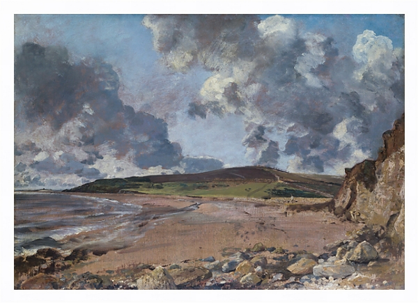 Постер Weymouth Bay - Bowleaze Cove and Jordon Hill с типом исполнения На холсте в раме в багетной раме 221-03