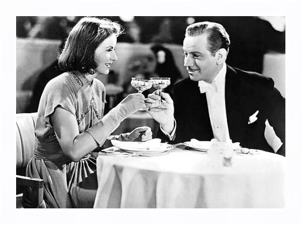 Постер Garbo, Greta (Ninotchka) с типом исполнения На холсте в раме в багетной раме 221-03