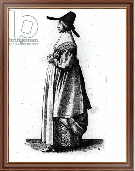 Постер Merchant's Wife, 1640 с типом исполнения На холсте в раме в багетной раме 35-M719P-83
