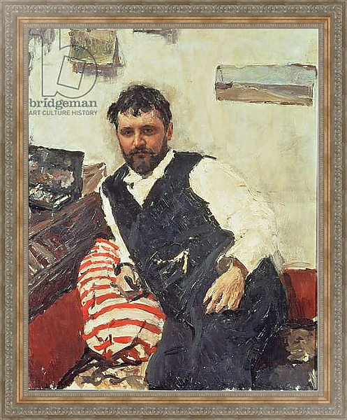 Постер Portrait of Konstantin Korovin, 1891 1 с типом исполнения На холсте в раме в багетной раме 484.M48.310