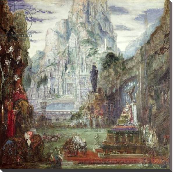 Постер The Triumph of Alexander the Great с типом исполнения На холсте без рамы