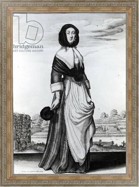 Постер Autumn, 1643 с типом исполнения На холсте в раме в багетной раме 484.M48.310