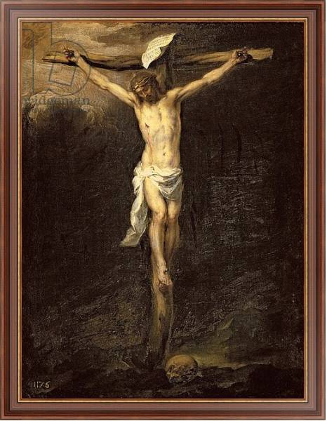 Постер Christ on the Cross, 1672 с типом исполнения На холсте в раме в багетной раме 35-M719P-83